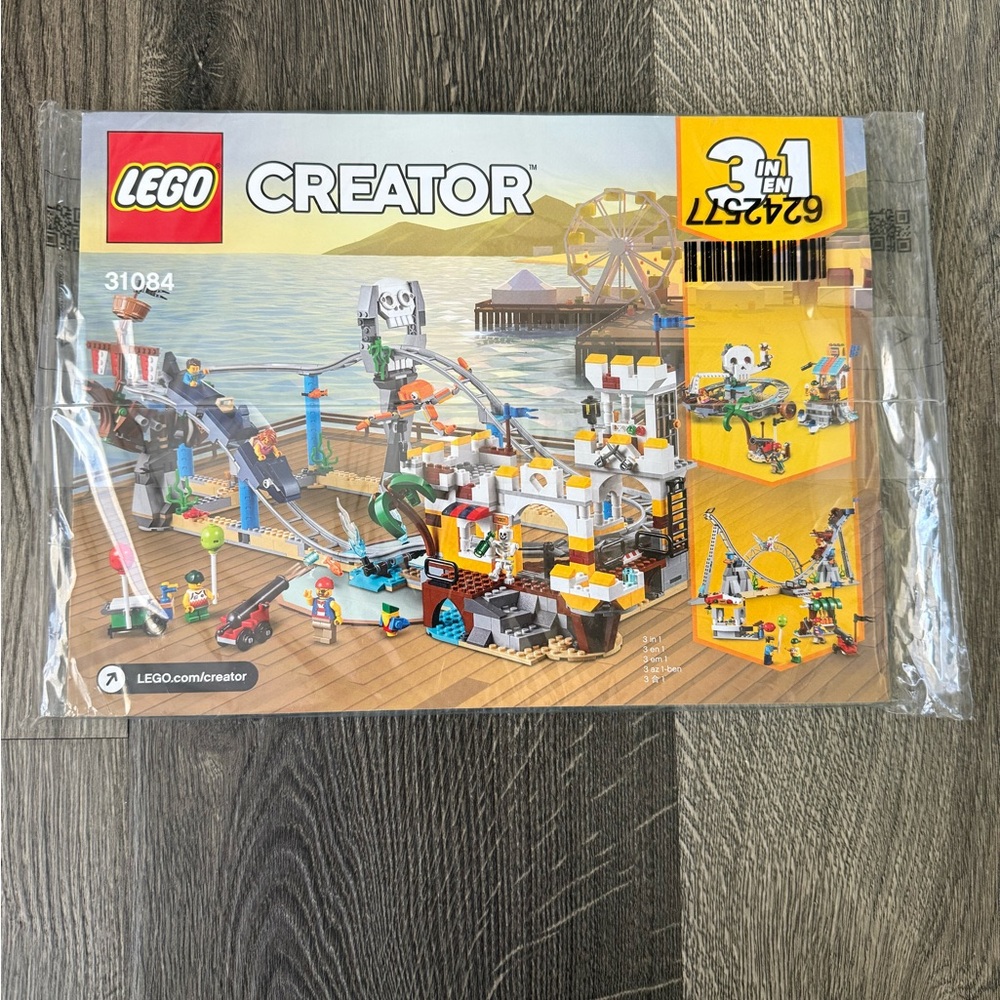 LEGO Creator 3-in-1 Pirate Roller Coaster Instructions ONLY